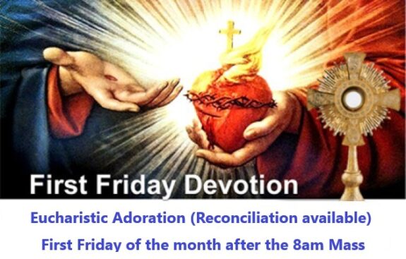 First Friday Devotion - Eng