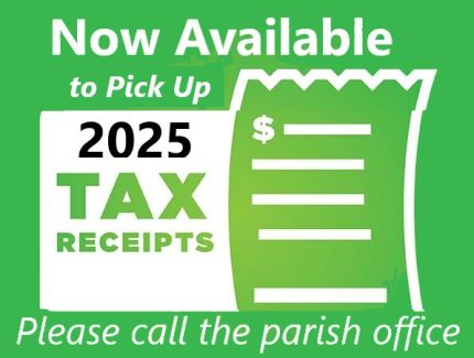 2025 Income Tax Receipt