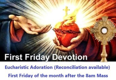 First Friday Devotion - Eng