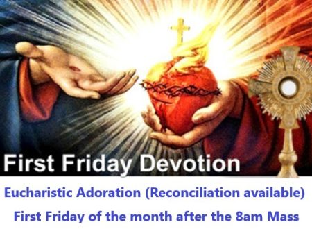 Next Adoration will be on March 6th