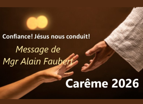 Message de Mgr Alain Faubert