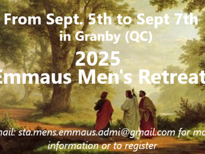 Men's Emmaaus Retreat 2025