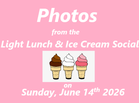 Photos from ice cream social 2026