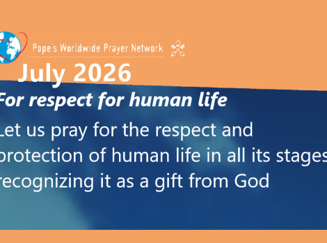 Pope's prayer intention for July