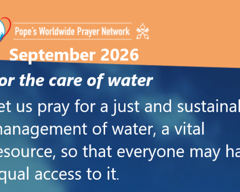 Pope's Prayer Intention for September