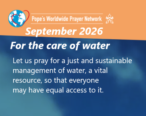 Pope's monthly prayer for september