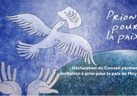 Prions pour la paix au Moyen-Orient