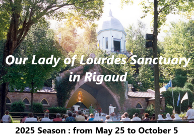 Rigaud Sanctuary 2025 Season Banner Eng
