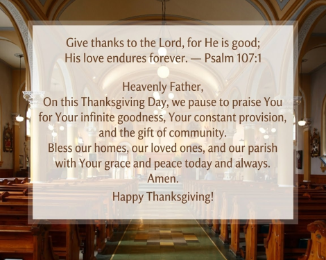 Happy Thanksgiving!