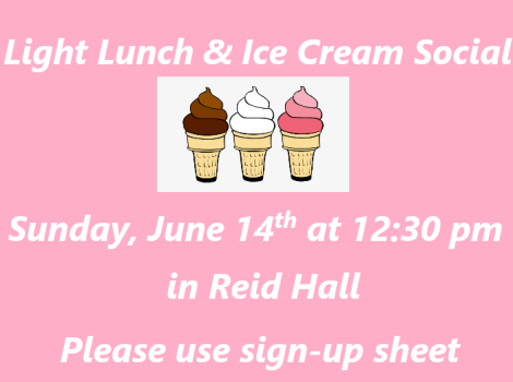 Sunday, June 14th after the Family Mass