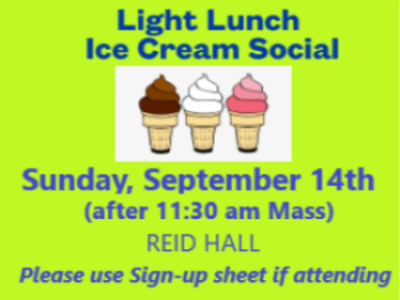 ice cream english banner with cones