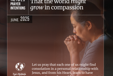 pope's june prayer english