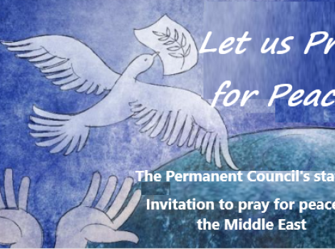 Pray for Peace in the Middle-East